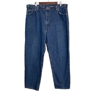 Levi's Relaxed Fit Tapered Leg Medium Wash Jeans White Label Mens Size 44 X 32